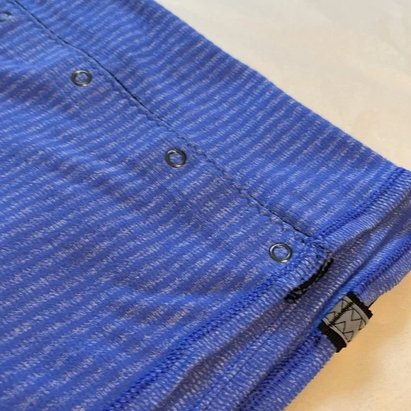 Lululemon Vinyasa scarf rulu mini check Pique heathered sprinkler Blue - Picture 5 of 10